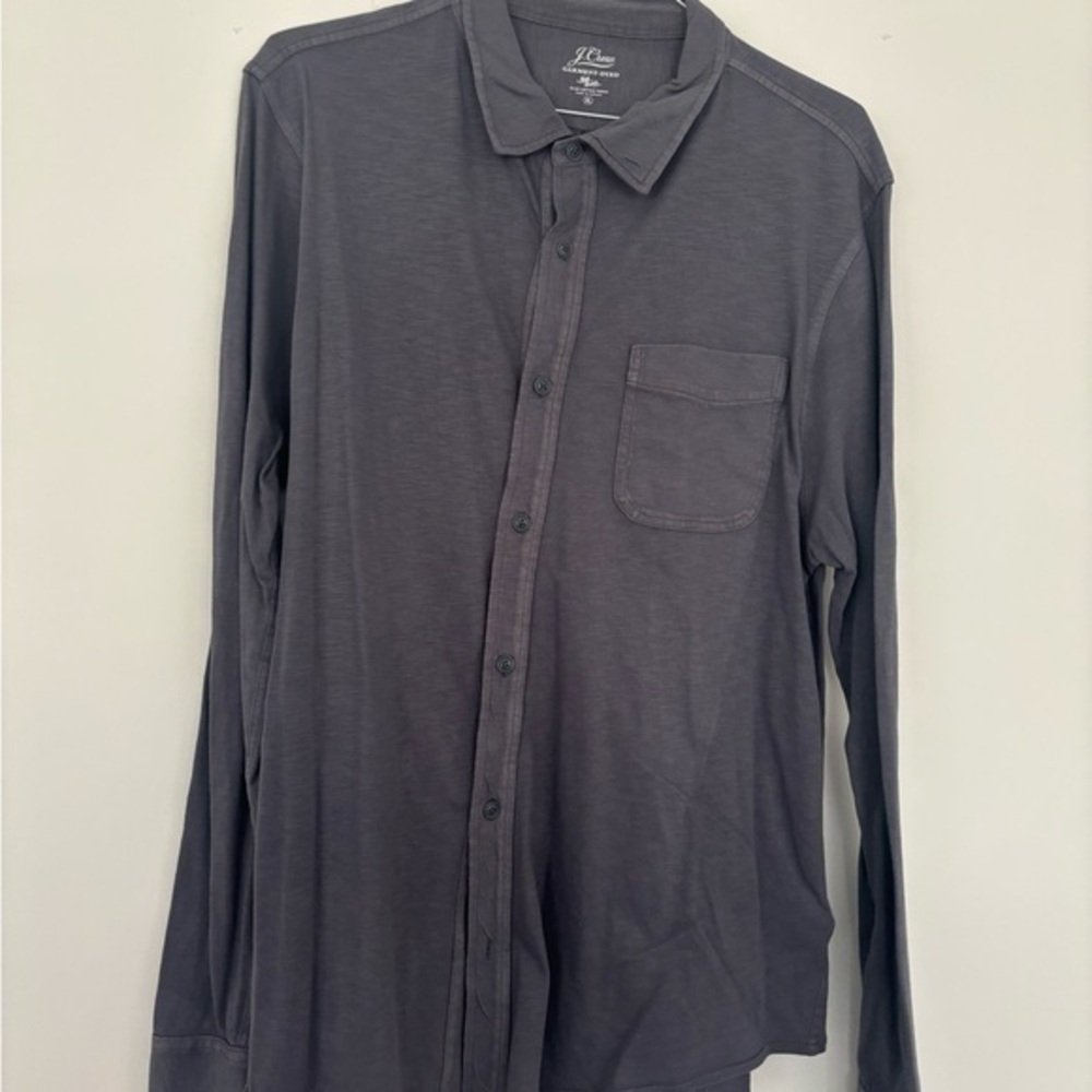 J. Crew Gray Casual Button Down Shirt
